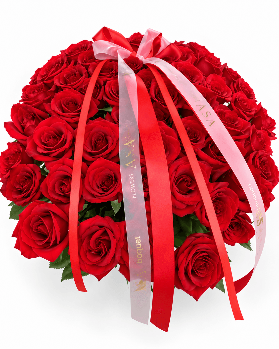 ASA Red Roses — handcrafted bouquet by ASA Flowers Boutique